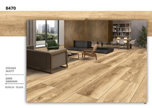 ไม้กันลื่นเกรดพรีเมี่ยมขนาด200x1000มม. ความหนา9มม. ไม้เคลือบด้านกันลื่นกระเบื้องพอร์ซเลนดูเรียบง่ายไม้กระดานภายในห้องพักโรงแรม - Product Image 5