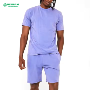 T-shirts pour hommes grande taille à col rond, 100% coton, écologiques, respirants, coupe ample, pour la gym et l'entraînement, vente en gros à bas prix - Product Image 2