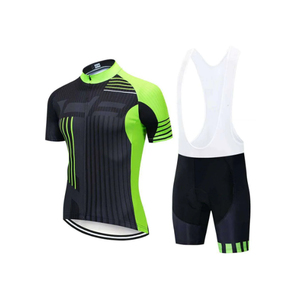 Top vente cyclisme vêtements conception vélo vêtements de vélo maillot et bavoir uniforme ensemble pour hommes durable écologique Production - Product Image 5