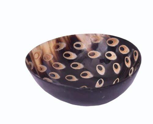 Cuenco de cuerno de búfalo pulido hecho a mano indio disponible en todos los tamaños para decoración del hogar y fiesta hecho en La India - Product Image 4