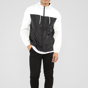 Conjunto Deportivo Cortavientos de Nailon 100% al por Mayor para Hombre, Conjunto Corto de Nailon Transpirable y de Corte Holgado para Hombre - Product Image 4