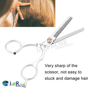 กรรไกรตัดผมสแตนเลสสตีลเครื่องมือความงามสำหรับสัตว์เลี้ยงในครอบครัวกรรไกรตัดผมแบบตรงสำหรับร้านเสริมสวยมืออาชีพ - Product Image 3