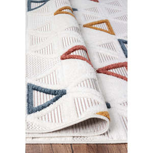 Cess CES04 Máquina de alfombras de pelusa Alfombra de poliéster sin polvo multicolor para sala de estar o dormitorio Patrón de pasillo rectangular - Product Image 3