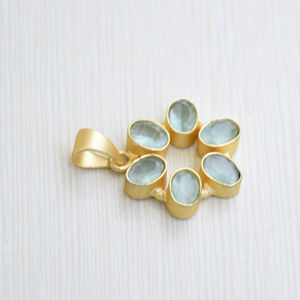 Collier à breloques plaqué rhodium bohème, fait à la main, bijoux de mode pour femmes, vente en gros pour l'exportation - Product Image 3