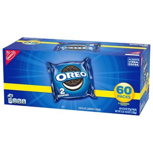 OREO Chocolate Sandwich Cookies, 60 Snack Packs (2 Cookies Per Pack) - Product Image 1