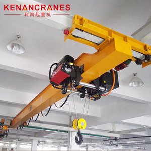 Q345B Steel <b>Frame</b> LX Type Under Hanging Hoist Monorail Suspension Over Head Bridge Crane - Product Image 1