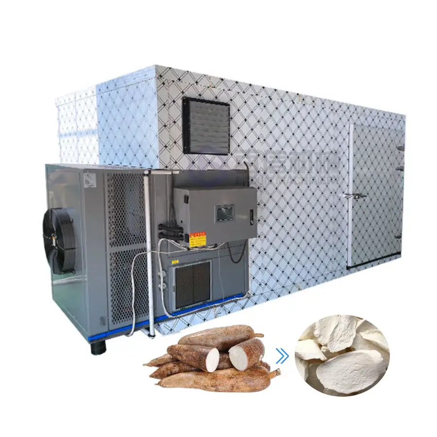 Industrial Fruits Drying Machine Cocoa Food Dryer Commercial Onion Meat Cassava Chips Vegetable Fish Drying Machine Equipment