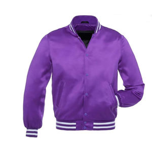 2024-2025 modelo de diseño propio logotipo Sialkot Paragon Apparels lettermen chaqueta de seda en Pakistán - Product Image 6