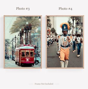 SQ Nouvelle-Orléans <span class=keywords><strong>Ville</strong></span> Impressions Sur Toile Mur Art Nouvelle-Orléans <span class=keywords><strong>Carte</strong></span> Photo Affiche Photographie Amérique Peinture - Product Image 5