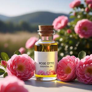Fuente de fábrica Rose Otto Aceite esencial OEM ODM Etiqueta privada Vapor Destilado Rosa Búlgara para el cuidado de la piel Fragancia para el cuidado del cabello - Product Image 2