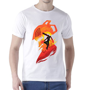 Camiseta personalizada 220GSM con hombros caídos para hombre, camiseta estampada, camisetas de algodón peinado extragrandes 100% para hombre - Product Image 1