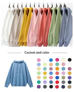 Custom Oversized <b>Hoodie</b> Unisex Cotton Pullover <b>Zip</b> <b>Up</b> Streetwear <b>Graphic</b> Vintage <b>Hoodie</b> Set for Men and Women - Product Image 4