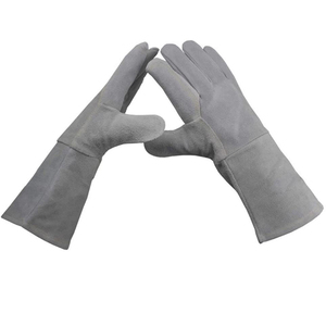 Gants de soudage design Gants de travail d'hiver avec cuir de vache fendu - Product Image 1