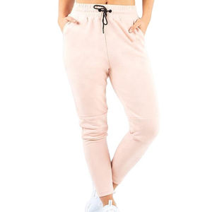 Pantalones de chándal de diseño personalizado de alta calidad, pantalones de chándal con bolsillo para mujer - Product Image 1