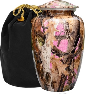 MS INC – urne de crémation en métal rose, pour cendres humaines, pour adultes, hommes et femmes - Product Image 2