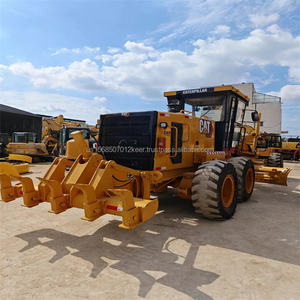 Niveleuse à moteur Caterpillar 140K d'occasion de marque japonaise, origine Japon, 2018-2022, moteur 128 kW, poids opérationnel 3-5 tonnes, pour travaux routiers - Product Image 4