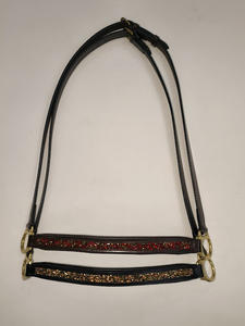 Muserolle en cuir équestre de qualité supérieure pour chevaux de toutes tailles - Product Image 4