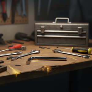 Llaves Hexagonales Curvadas Cromadas - Product Image 3