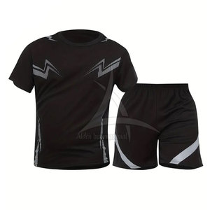 Service OEM Shorts de compression décontractés pour hommes de haute qualité, ensemble sur mesure, taille élastique, mi-longueur, uni, séchage rapide, best-seller - Product Image 2