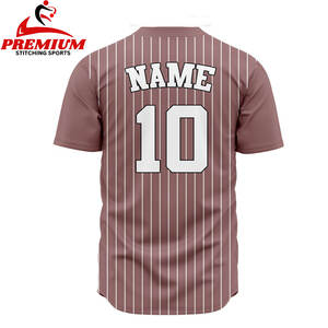 Camiseta de Béisbol de Alta Calidad al por Mayor, Uniformes de Béisbol Bordados, Jersey de Béisbol Sublimado para Hombre - Product Image 6
