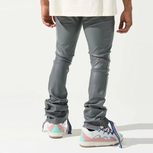 Pantalones de Cuero Genuino para Hombre, Pantalones de Cuero Más Vendidos para Hombre, Precio Económico, Cuero de la Mejor Calidad, Pantalones de Moda Nuevos en Venta - Product Image 3