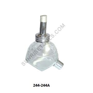 Lampe à alcool en verre avec mèche de 1/2 "Mèche supplémentaire 1/2 Outils de fabrication de bijoux de haute qualité à bas prix pour la fabrication professionnelle - Product Image 1