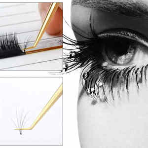 Pince à cils en acier inoxydable Pince à cils avec logo personnalisé - Product Image 6