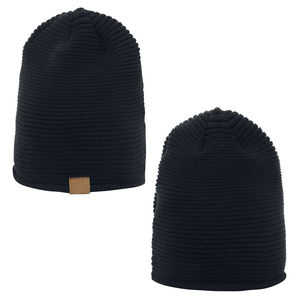 Gorro de Punto Suave 100% Acrílico para Uso Casual al Aire Libre, Estilo Urbano, Ajuste Ajustable, Cálido y Acogedor - Product Image 4