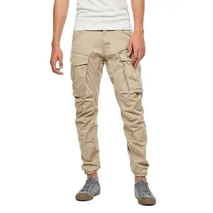 Wholesale 2023 OEM New Design Premium Quality Six Pockets Khaki Color Men Cargo Pants & Trousers
