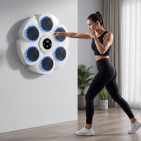 ZKM Meilleures ventes : Machine d'entraînement de boxe murale intelligente musicale avec cibles de frappe pour le soulagement du stress