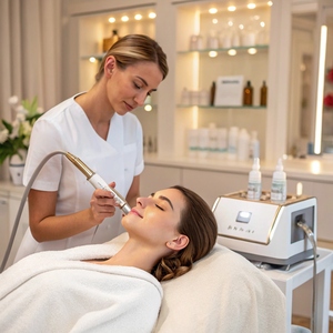 Machine faciale à bulles d'oxygène à hydrogène 8 en 1 Nettoyage en profondeur Blanchiment Hydratation Équipement de beauté pour Salon Spa - Product Image 1