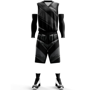 2024 Uniformes de basket-ball unisexes en polyester Impression de logo personnalisé Ensembles de sport de haute qualité en grandes tailles et différentes couleurs - Product Image 4