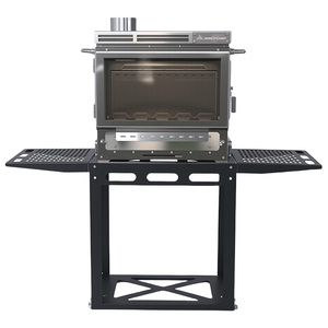 Poêle de <span class=keywords><strong>camping</strong></span> professionnel INBESTCAMP en acier inoxydable, triple vitrage, <span class=keywords><strong>portable</strong></span>, multi-combustible, brûleur à bois, ustensiles de cuisine, <span class=keywords><strong>camping</strong></span>, randonnée - Product Image 1