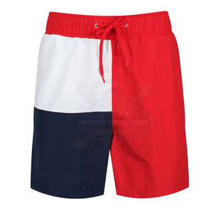 Pantalones cortos de playa para hombre de cintura media informales sólidos de algodón 100% de alta calidad duraderos recién llegados - Product Image 3