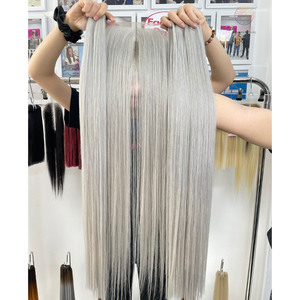 ผมมนุษย์แท้เวียดนามแบบสองชั้นผมตรงกระดูกเกรดสูงสุดมัดผมเวียดนามดิบ - Product Image 2