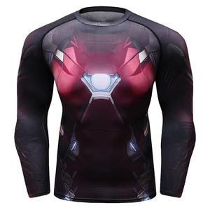 2025 nouveauté meilleur prix personnalisé imprimé Rash Guard MMA 95% Polyester 5% Spandex,Sublimation Rash Guard - Product Image 1