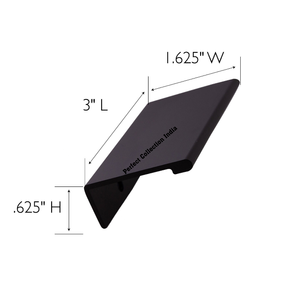 Poignées et boutons d'armoire de quincaillerie de meubles noir mat Accessoire de tiroir en T pour armoire de cuisine et meubles - Product Image 2