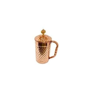 100% Pure Copper Handle Hammered with Polished Home Copper jug and Customized Size for Sale Product - Product Image 4