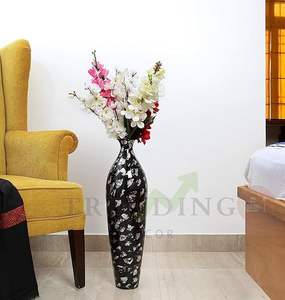 Metal <b>Vase</b> for home decoration Lander Customizable Home Wedding Event Party Decorations Gold Metal <b>Vases</b> for Home Decor - Product Image 2