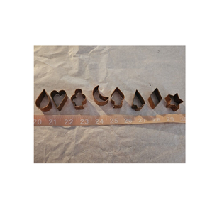 Ensemble de presse à biscuits en acier inoxydable de 8 pièces outils de cuisson et de décoration Machine à biscuits Spritz avec emballage - Product Image 1