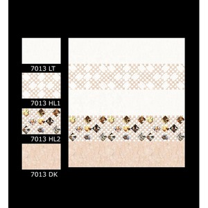 Nouveau modèle carreaux muraux émaillés en céramique prix le plus bas différentes tailles 8x12 finition brillante 25x37.5cm 250x375 conception de cuisine 10x15 - Product Image 2