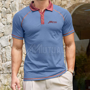 Nuevo diseño de algodón para hombre, camisetas Polo de tela suave, camisetas Polo de ajuste cómodo, perfectas para uso diario - Product Image 3
