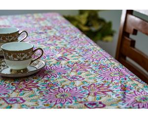 Washable Fabric Dining <b>Table</b> <b>Cover</b> With Smooth Texture Designed For Everyday Meal Protection - Product Image 5