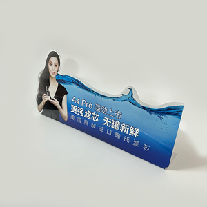 Accessoire d'affichage de table de porte-cartes en PVC personnalisable pour solution de signalisation d'événements - Product Image 5