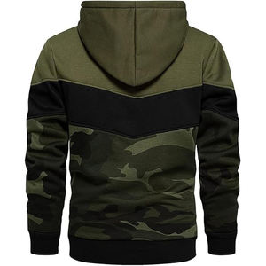 Sweat-shirt décontracté en molleton 100% coton, chaud, doux, motif camouflage, hiver, extérieur, confort, respirant, mode urbaine, usage quotidien - Product Image 3