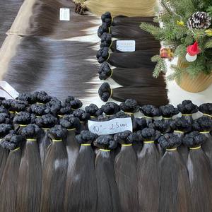 Extensiones de Cabello Vietnamita con Trama Doble a Máquina, Cabello Humano Virgen y de Bebé, 100 Gramos, Todos los Colores Disponibles - Product Image 2