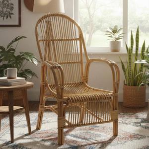 Muebles duraderos de ratán para uso en interiores y exteriores Revestimiento tolerante a la intemperie Diseño ligero para restaurantes Hoteles Villas Parques - Product Image 1