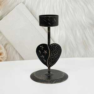 Elegante candelabro de piedra de Metal empuñadura de mano mejor mayorista para exhibición de luz de té decoración del hogar bodas templos festivales - Product Image 3