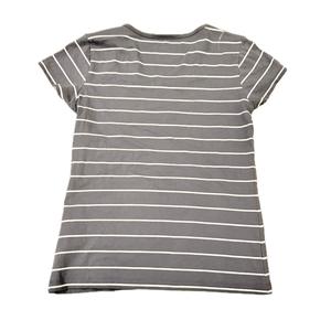 Diseño popular más popular Mercado de tendencia de la UE Venta caliente Camiseta de mujer con estampado de rayas Camiseta de mujer de calidad superior ajustada suelta - Product Image 6