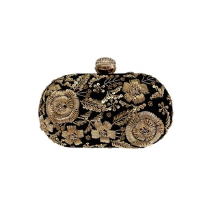 Elegante Bolso de Mano con Cuentas para Fiesta, Bordado Artesanal para Novias, Lujoso para Eventos Nocturnos, Bodas y Recepciones - Product Image 1